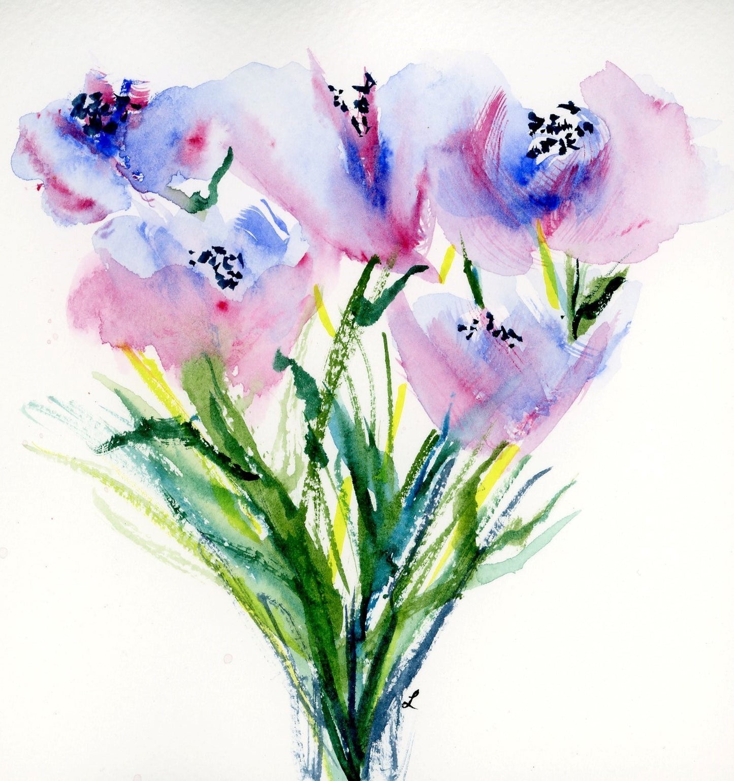 Imaginative Bouquet Greeting Card