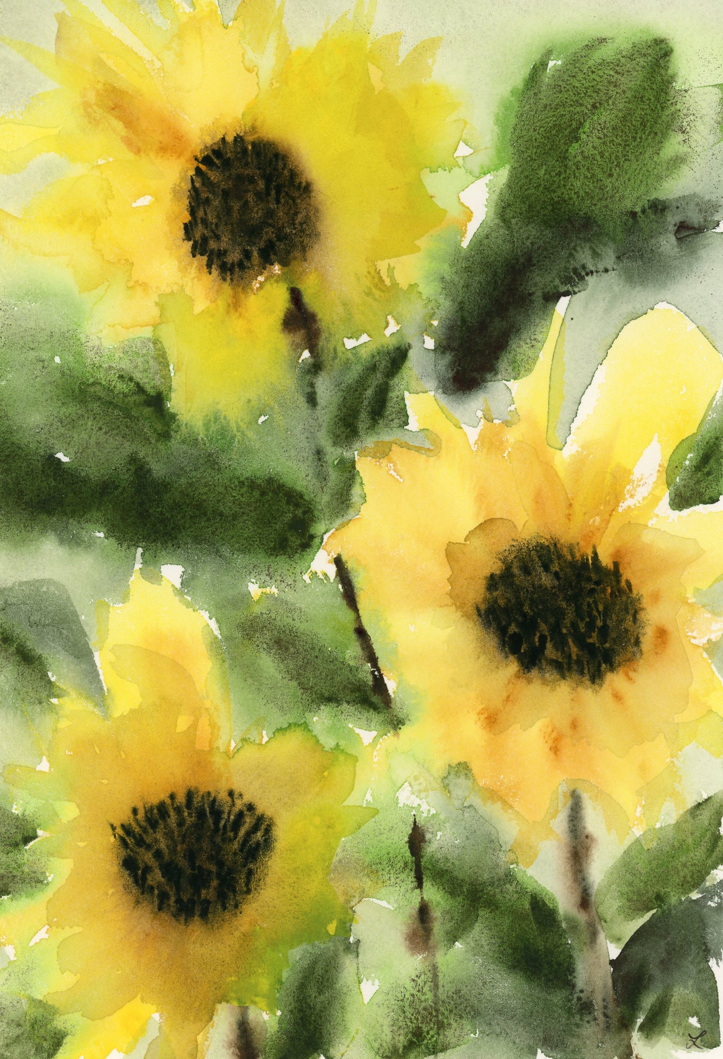 Sunflowers Greeting Card