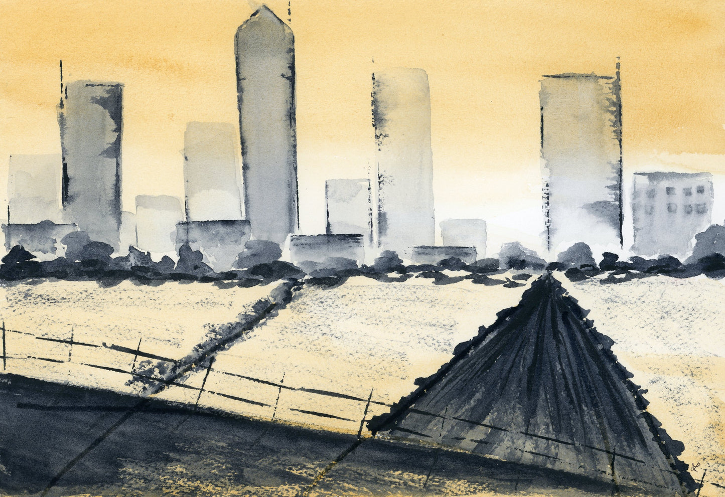 Cityscapes Greeting Card