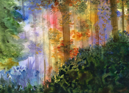 Fantasy Forest Greeting Card