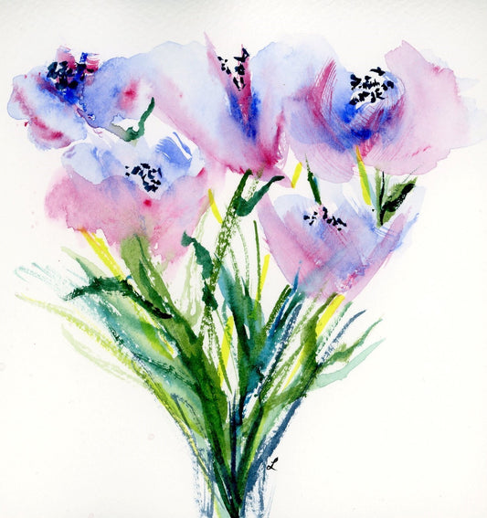 Imaginative Bouquet Greeting Card