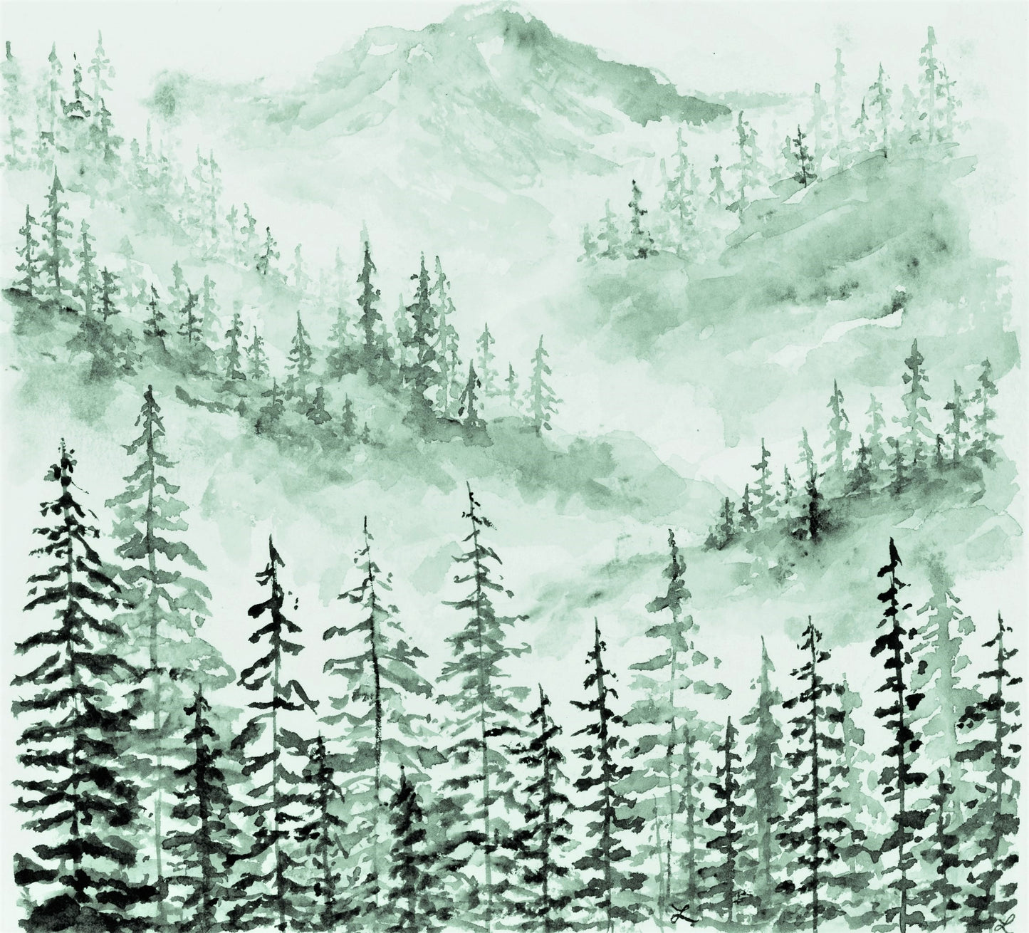 Looking Up Greeting Card
