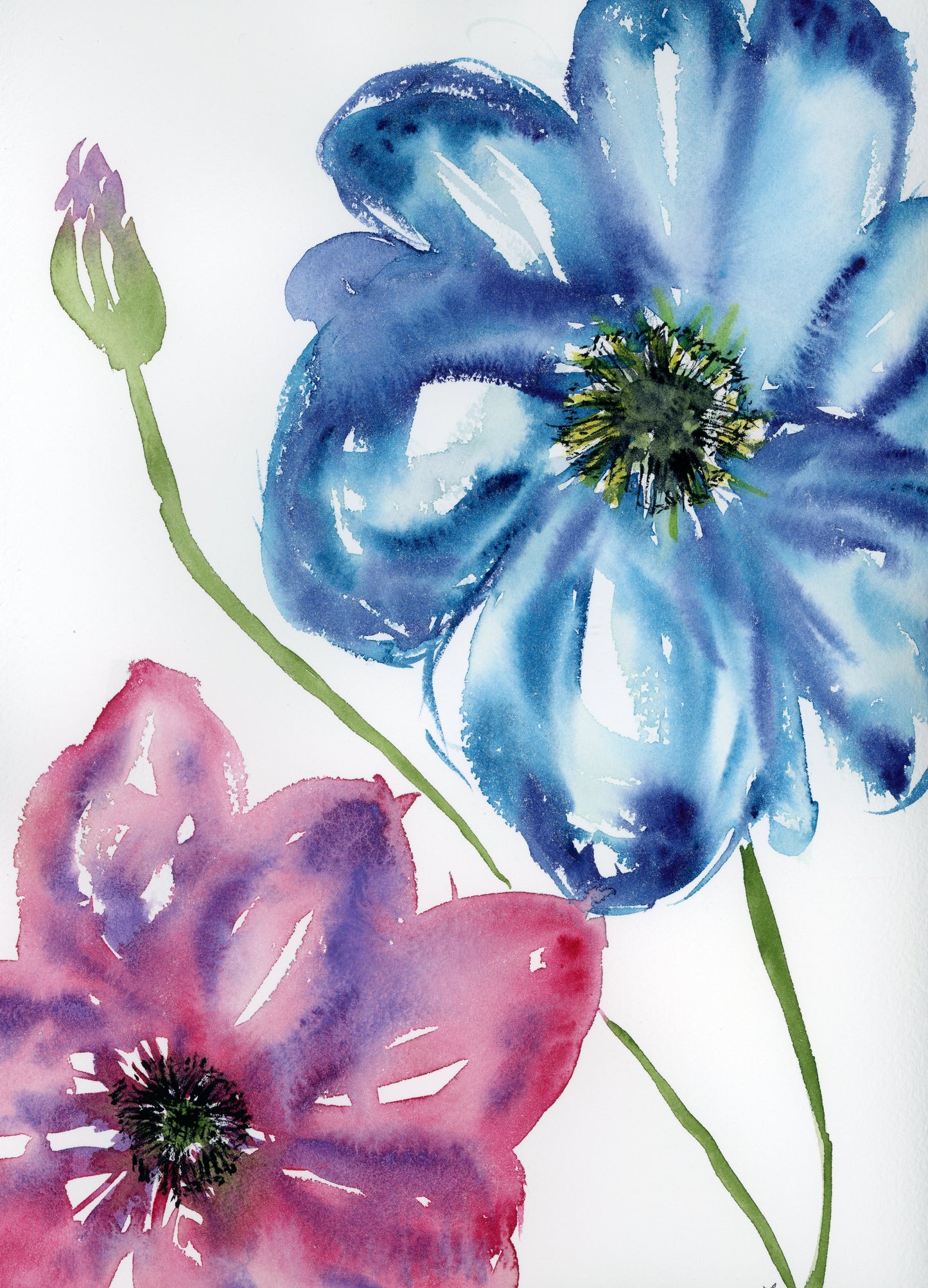 Rich Blooms Greeting Card