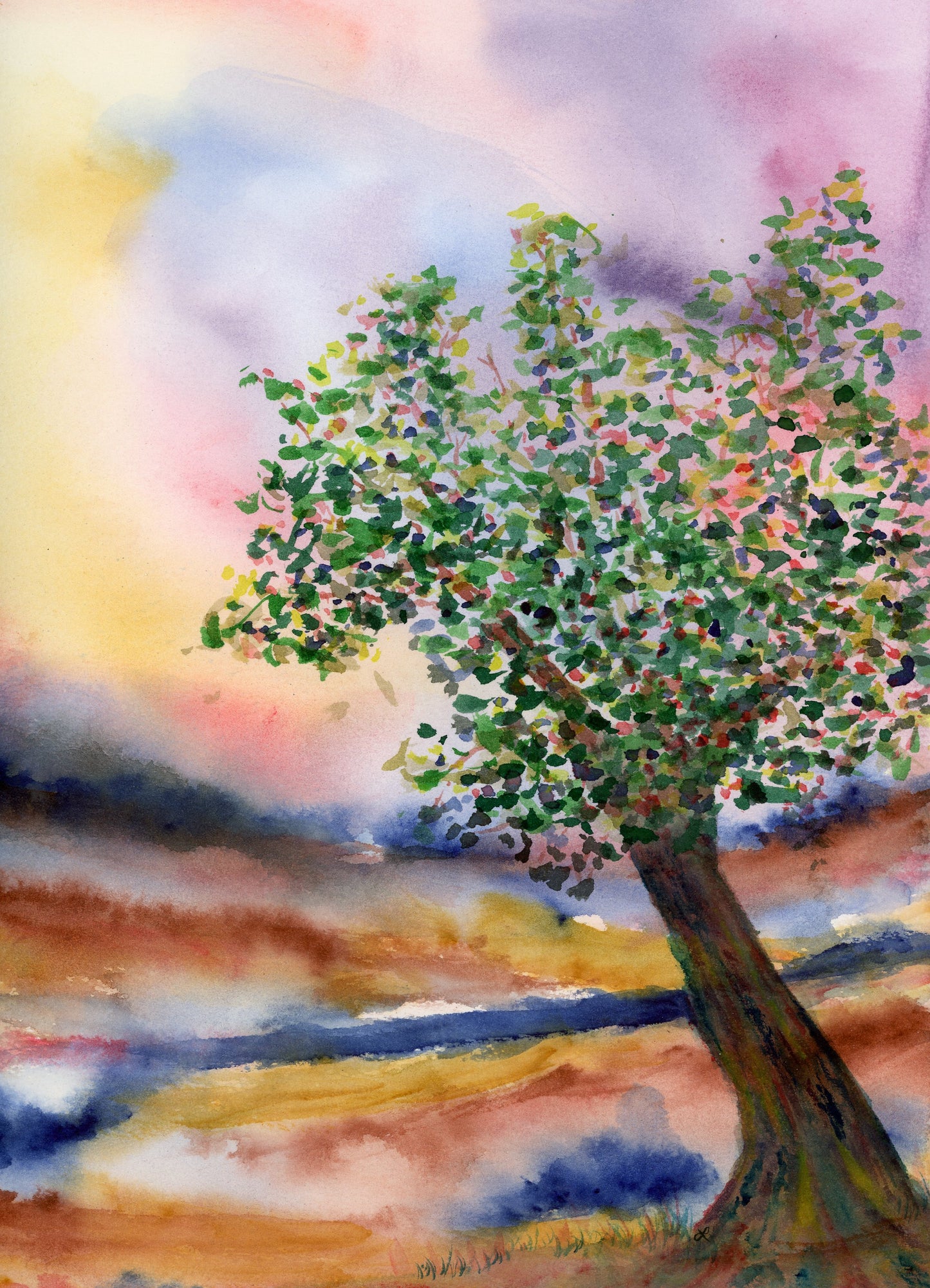 Solo but not Alone Greeting Card